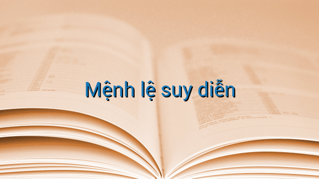 Mệnh lệ suy diễn