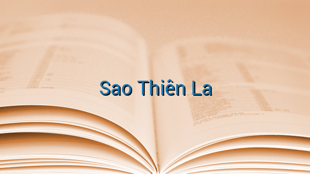 Sao Thiên La