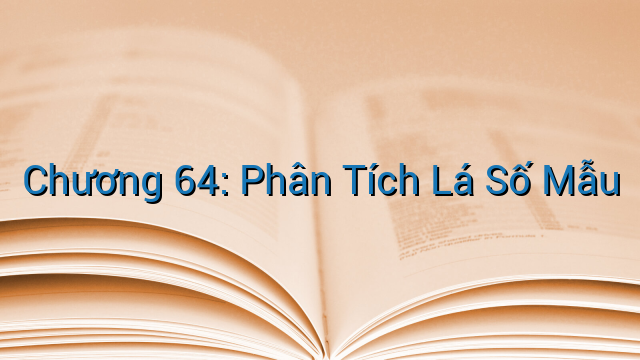Chương 64: Phân Tích Lá Số Mẫu
