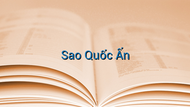 Sao Quốc Ấn