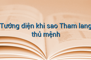 Tướng diện khi sao Tham lang thủ mệnh